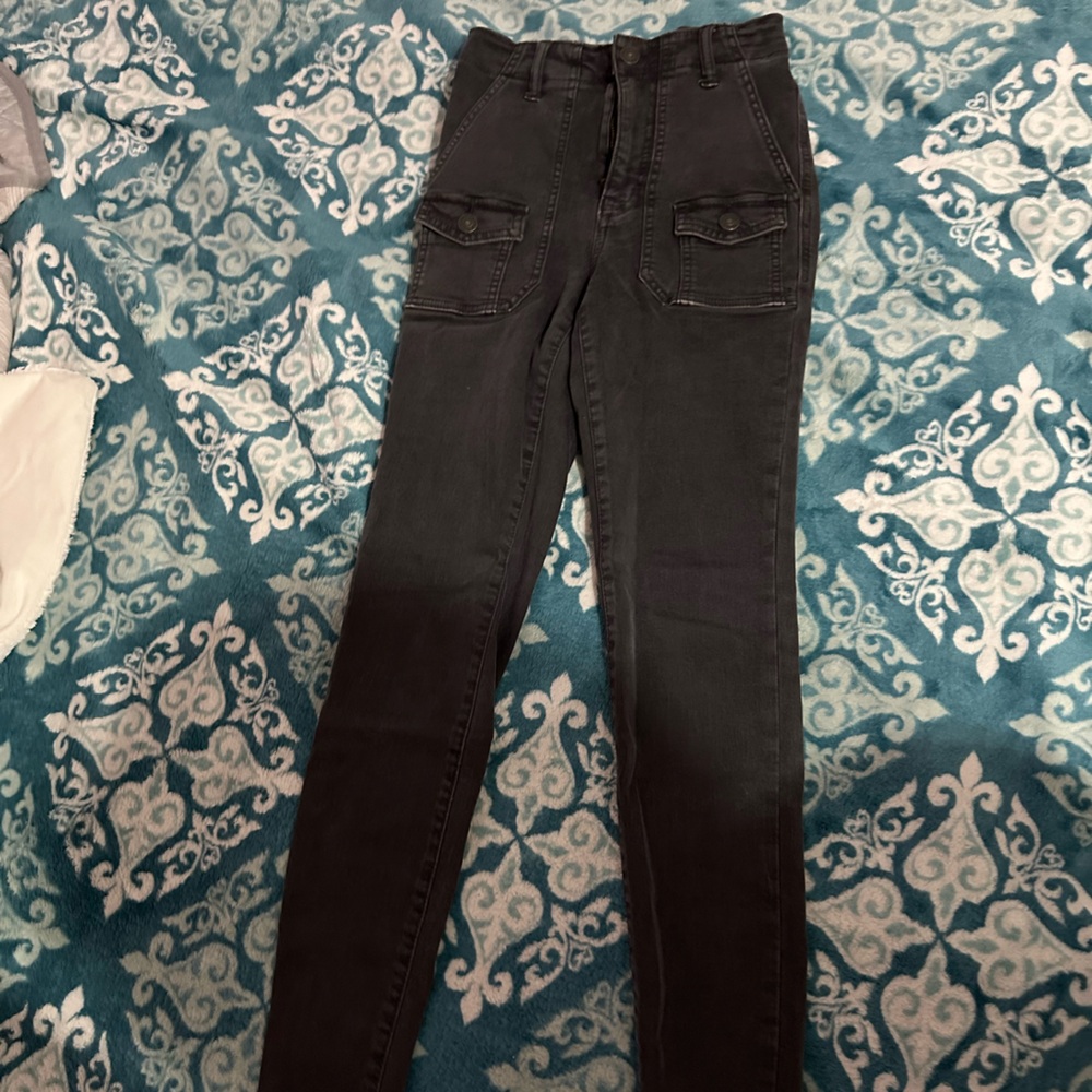American Eagle Outfitters Dark Gray Denim